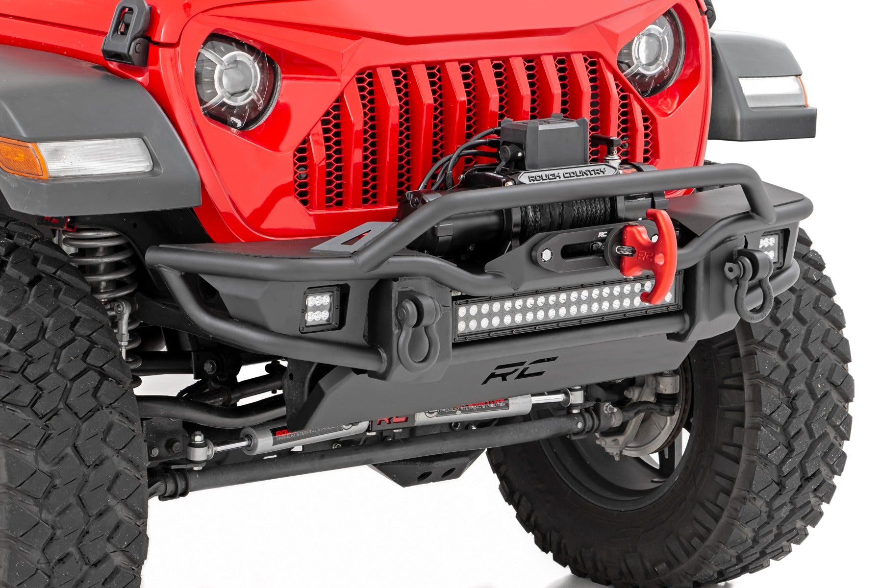 Rough Country フロントバンパー FRONT WINCH BUMPER