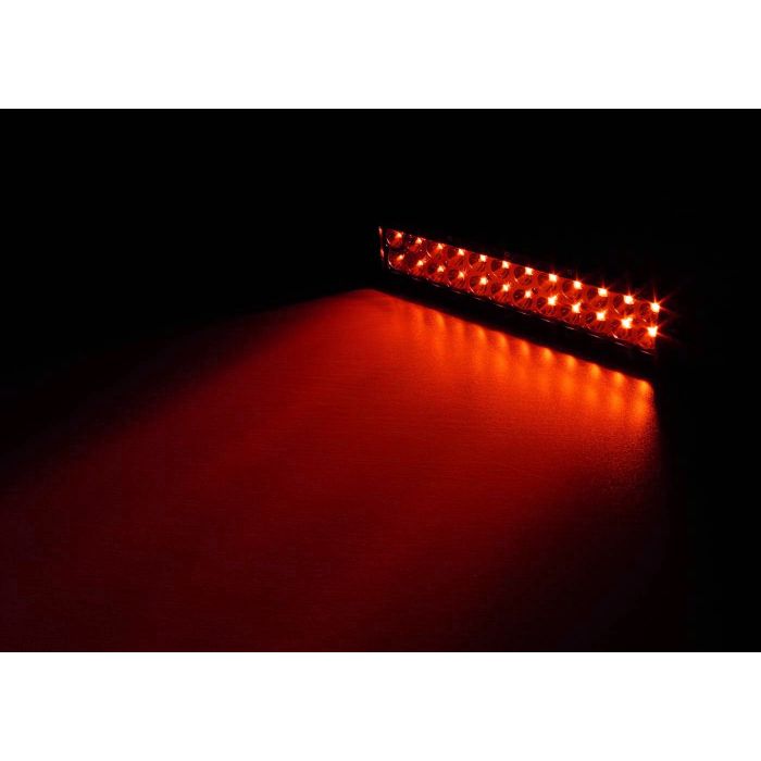 Quake LED Magma Series 14インチ LEDライトバー デュアルロウ 72W コンボ ホワイト/レッド