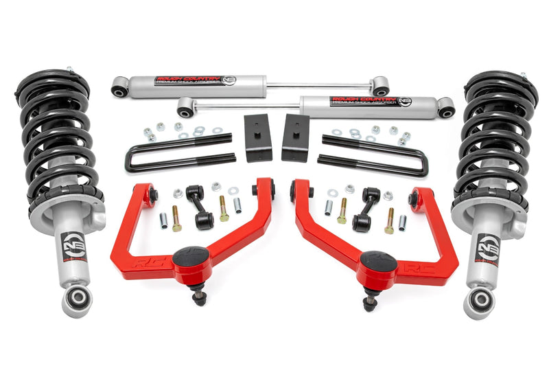 ラフカントリー ニッサン TITAN 2WD/4WD 3インチリフトキット (2004-2024)
