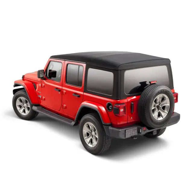 Mopar ジープ ラングラー JL 4ドア ソフトトップ ブラック 2018-2026