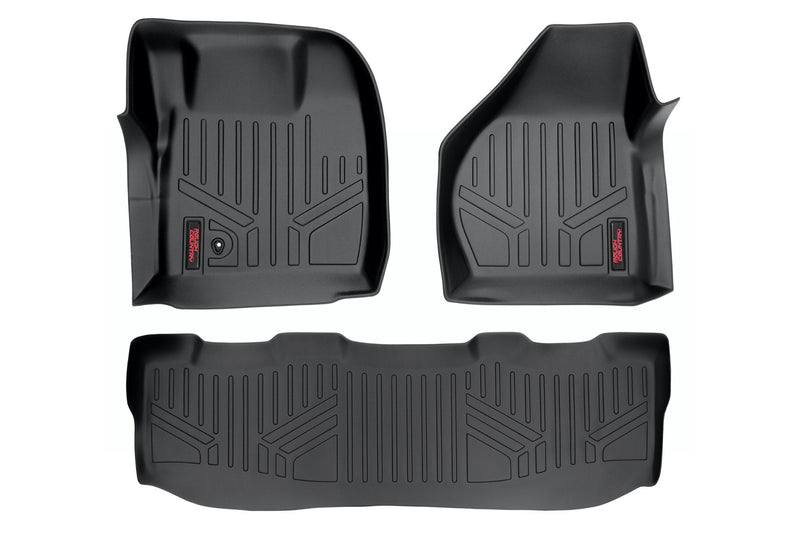 ラフカントリー Floor Armor フロアマット FR&RR クルーキャブ フォード F-250/F-350 Super Duty 2008-2010
