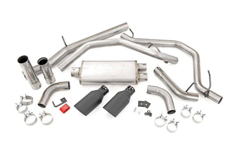ラフカントリー デュアルキャットバックエキゾーストシステム 5.3L シボレー/GMC 1500 (2014-2019)