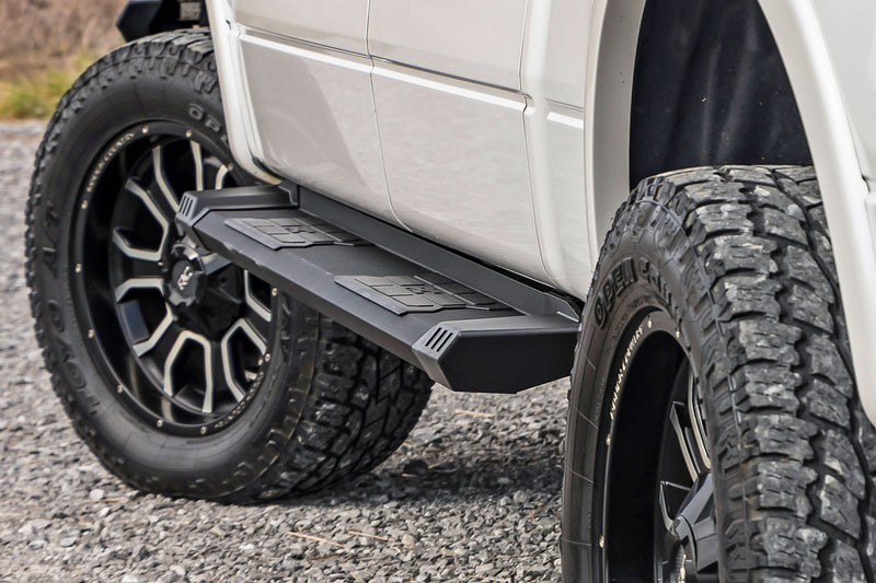 ラフカントリー HD2 アルミランニングボード スーパークルーキャブ フォード F-150 2WD/4WD 2009-2014