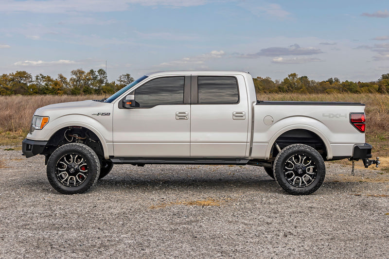 ラフカントリー HD2 アルミランニングボード スーパークルーキャブ フォード F-150 2WD/4WD 2009-2014
