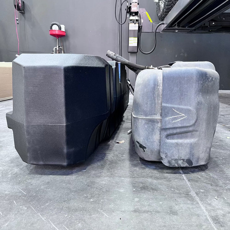 S&B フォード Powerstroke 7.3L/6.0L/6.4L 大容量燃料タンク 60ガロン クルーキャブ・エクステンドキャブ ロングベッド