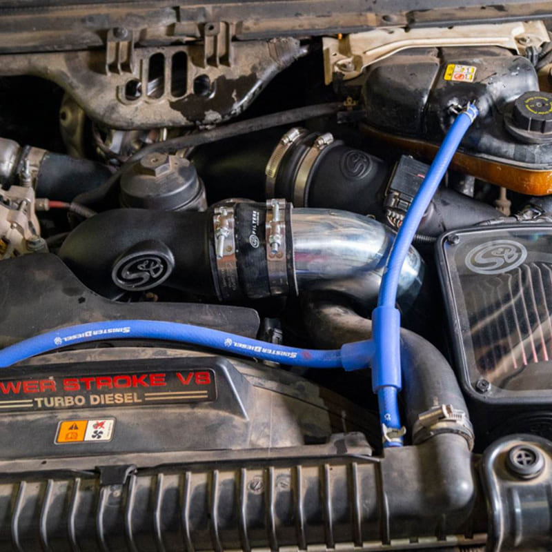 S&B インテークエルボー コールドサイドインタークーラーパイピング&ブーツ フォード Powerstroke 6.0L 2005-2007