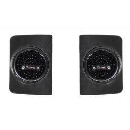 Quake LED ジープ ラングラー JK 丸型LEDテールライト 左右セット 2007-2017