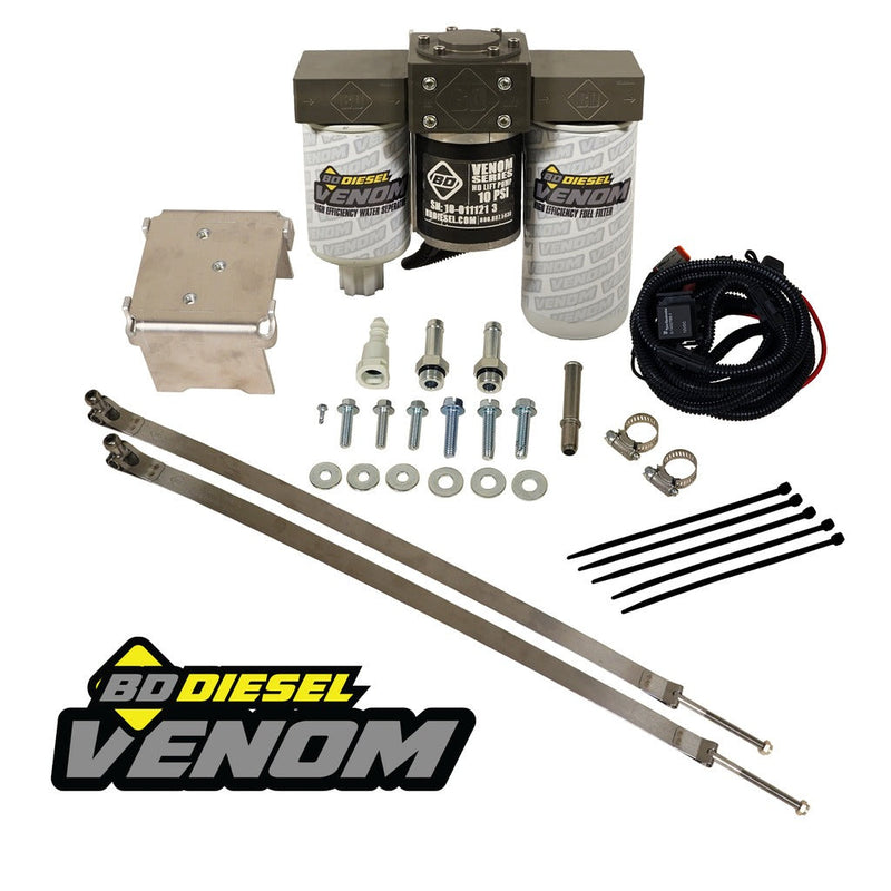 BD Diesel Venom デュラマックス フューエルリフトポンプ フィルター/セパレーター付き シボレー 2001-2010 6.6L
