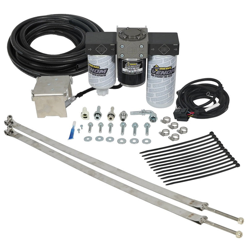BD Diesel Venom カミンズ フューエルリフトポンプ フィルター・セパレーター付き ダッジ 5.9L 1998.5-2002 1050332