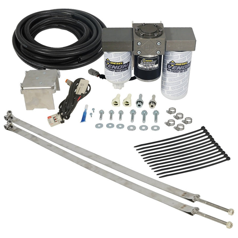 BD Diesel Venom フューエルリフトポンプ フィルター&セパレーター付 ダッジ 5.9L/6.7L 2005-2012