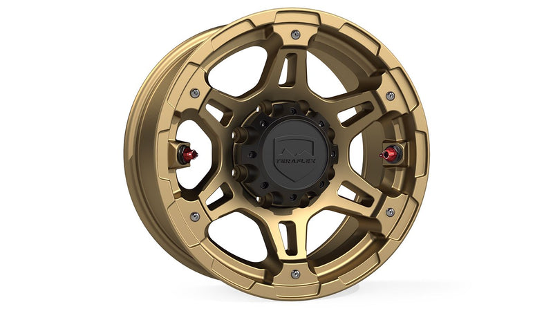 テラフレックス Nomad スプリットスポーク オフロードホイール 8x6.5インチ -12mm ブロンズ
