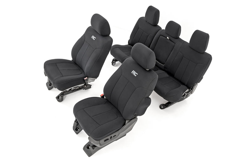 ラフカントリー ネオプレンシートカバー フロント&リアセット フォード F-250/F-350 Super Duty 2011-2016