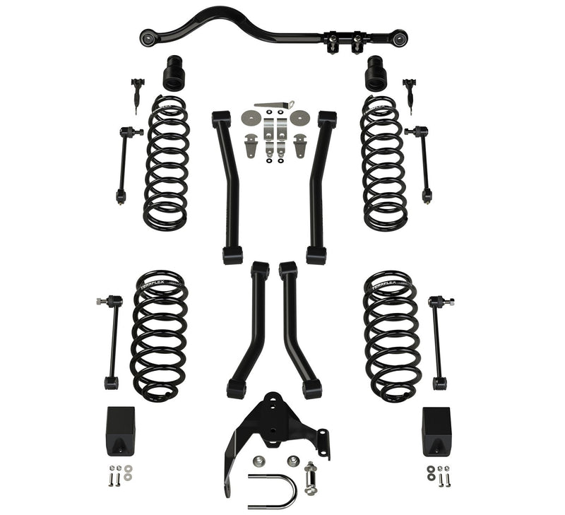 テラフレックス ジープ ラングラー JK 4ドア 3インチ サスペンションシステム (Sport コントロールアーム4本・ショック別)