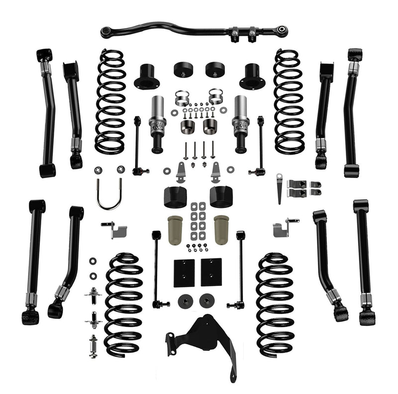 テラフレックス JK 4ドア 3インチ Alpine CT3 Outback Overland サスペンションシステム RHD ショック別