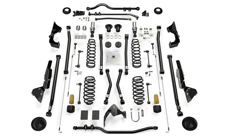テラフレックス JK 2ドア 6" Alpine CT6 ロングアームサスペンションシステム ショックなし