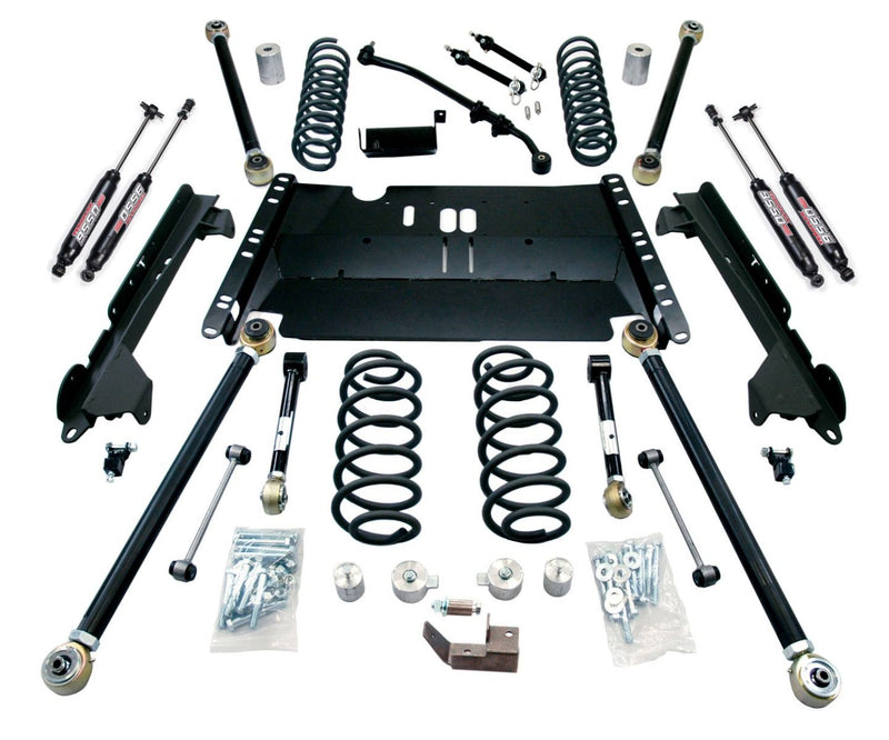 テラフレックス LJ LWB Enduro LCG ロングアームサスペンションシステム 4インチ & 9550 VSS ツインチューブショック