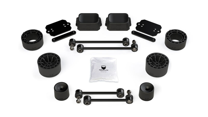 テラフレックス ジープ ラングラー JL 2ドア Rubicon 2.5インチ パフォーマンススペーサーリフトキット (ショック・エクステンションなし)