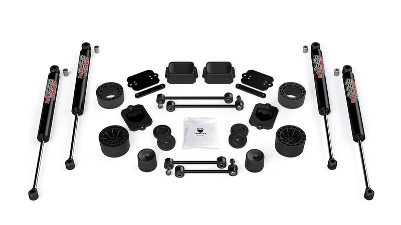 テラフレックス JL 2ドア Sport/Sahara 2.5インチ Performance Spacer リフトキット & 9550 VSS ツインチューブ