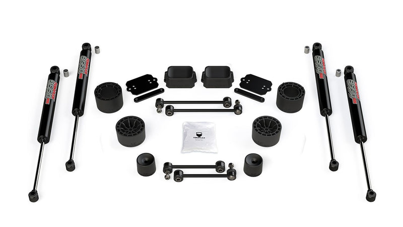 テラフレックス ジープ ラングラー JL 2ドア Rubicon 2.5インチ Performance Spacer リフトキット & 9550 VSS ツインチューブショック