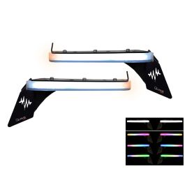 Quake LED ジープ ラングラー JL/Gladiator JT HDX Slim DRL フェンダーチョップキット