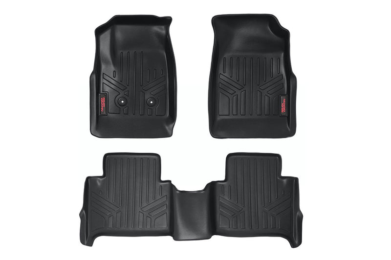 ラフカントリー Floor Armor フロアマット 前後セット クルーキャブ シボレー Colorado / GMC Canyon 2015-2022