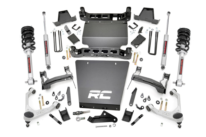 ラフカントリー 7インチ スタンプドスチール LCA リフトキット 鍛造UCA・ブラケット付 | シボレー/GMC 1500 (2016-2019)
