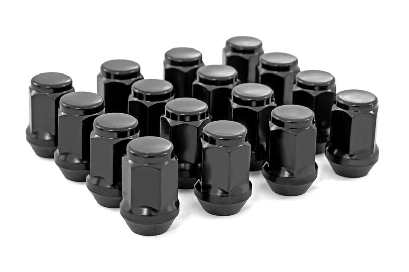 ラフカントリー M10 x 1.25 バルジアコーンラグナット ブラック 16個セット