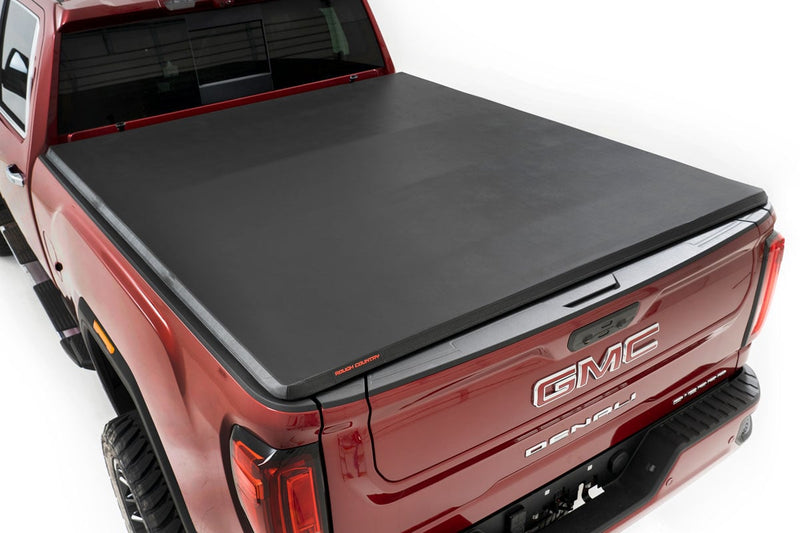 ラフカントリー ソフトトライフォールドトノーカバー 6'9" ベッド シボレー/GMC 2500HD/3500HD 2020-2026