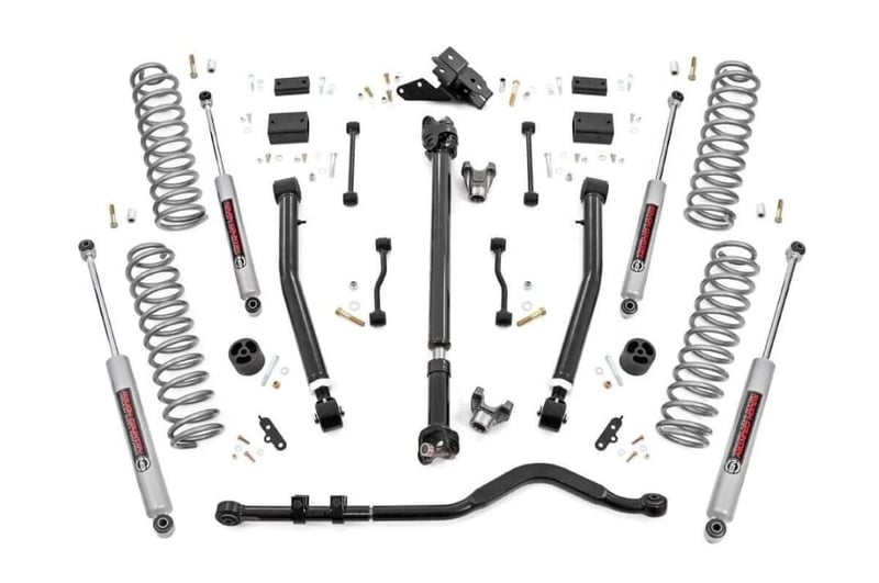 3.5' インチリフトキット 3.5 Inch Lift Kit 2018~ Wrangler JL ローワーアーム付き