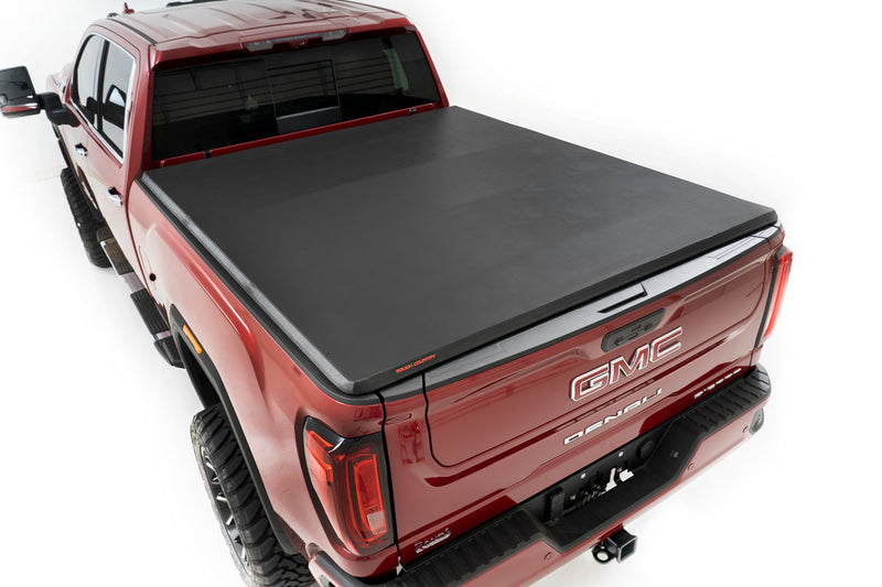 ラフカントリー ソフトトライフォールドトノーカバー 6'9" ベッド シボレー/GMC 2500HD/3500HD 2020-2026