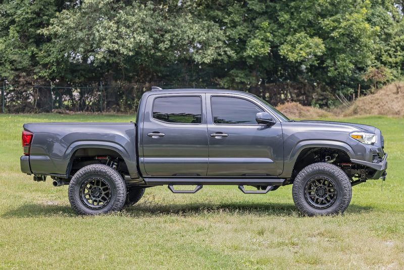 ラフカントリー SRX2 調整式アルミサイドステップ ダブルキャブ トヨタ タコマ 2WD/4WD 2005-2023