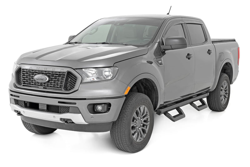 ラフカントリー SRX2 アジャスタブルアルミニウムステップ フォード Ranger/Ranger Raptor 2WD/4WD 2019-2026