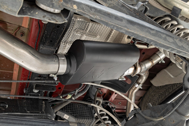 ラフカントリー ジープ Gladiator JT 3.6L デュアルキャットバックエキゾースト 304ブラックステンレス 2020-2026