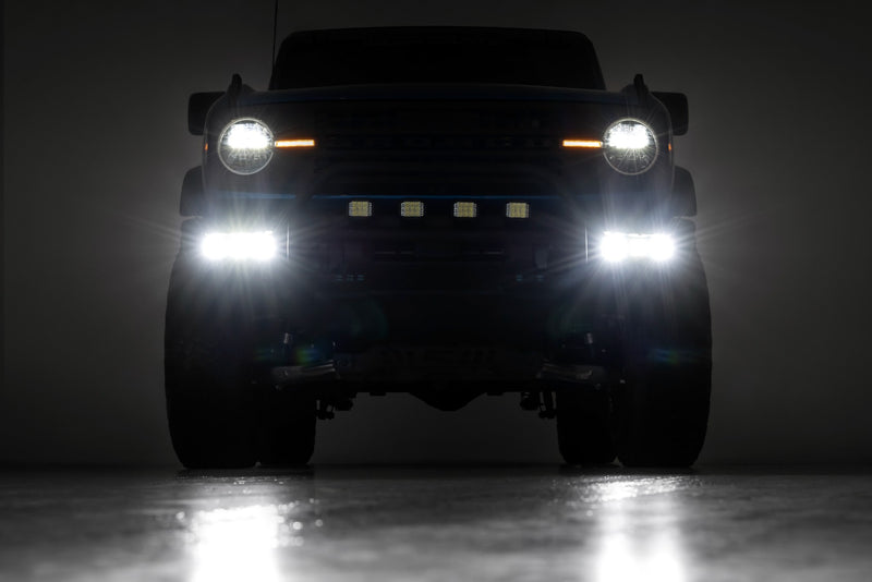 ラフカントリー フォード Bronco LEDライトキット トリプルキューブ フォグライトマウント 2021-2026