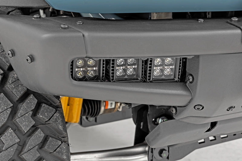 ラフカントリー フォード Bronco LEDライトキット トリプルキューブ フォグライトマウント 2021-2026