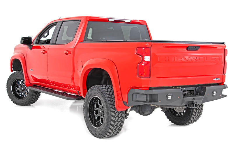 ラフカントリー RPT2 ランニングボード クルーキャブ ブラック シボレー/GMC 1500/2500HD/3500HD (2019-2026)