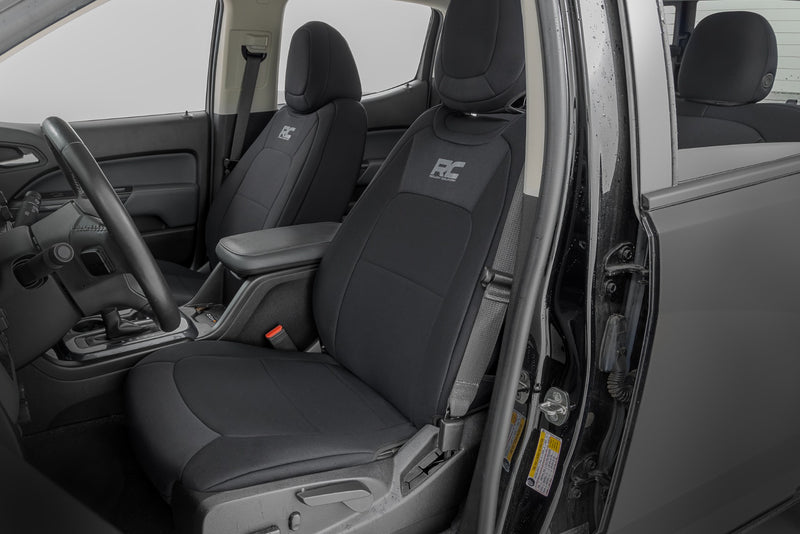 ラフカントリー ネオプレン シートカバー フロントバケット+リアベンチ シボレー Colorado / GMC Canyon 2015-2022