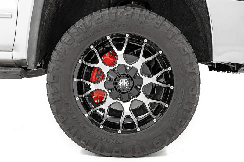 ラフカントリー ブレーキキャリパーカバー フロント&リア レッド シボレー/GMC シルバラード 1500 / シエラ 1500 (2019-2026)
