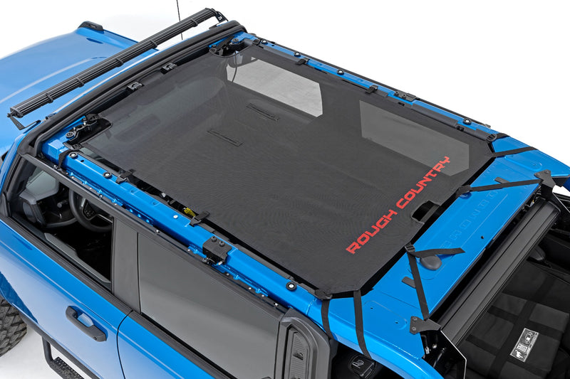 ラフカントリー メッシュビキニトップ プラス ブラック フォード ブロンコ 4WD (2021-2026)