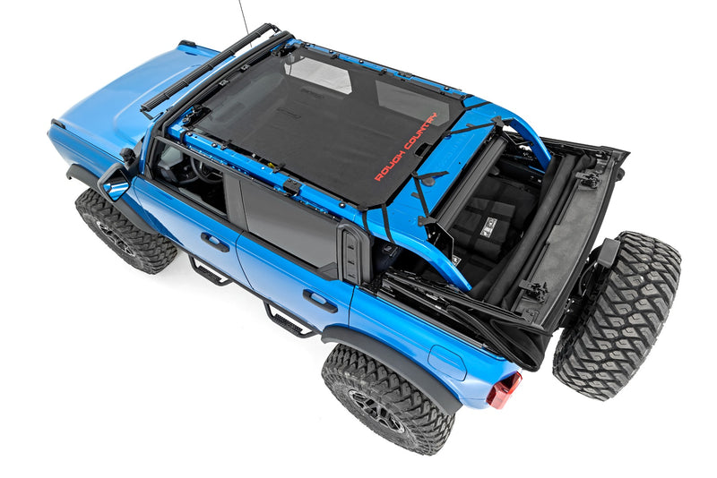 ラフカントリー メッシュビキニトップ プラス ブラック フォード ブロンコ 4WD (2021-2026)