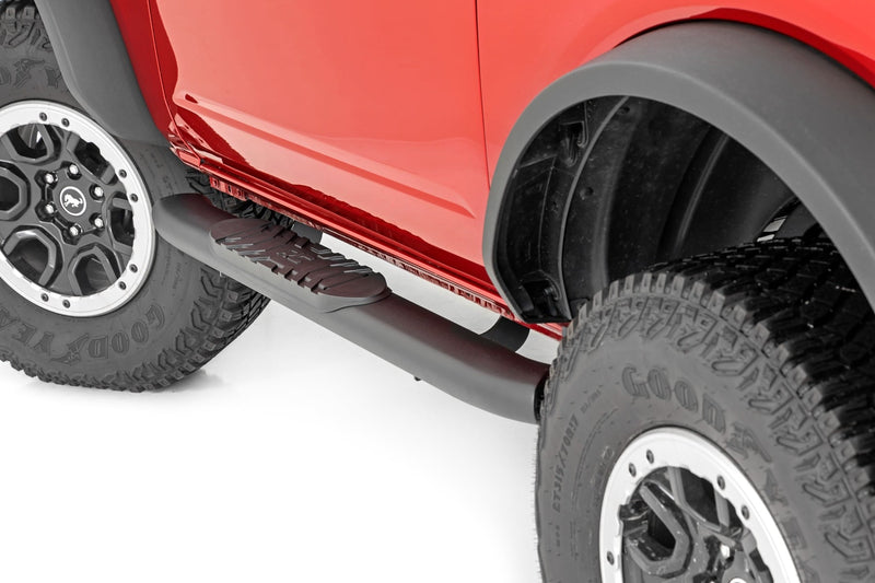 ラフカントリー オーバルナーフステップ 2ドア ブラック フォード Bronco 2021-2026
