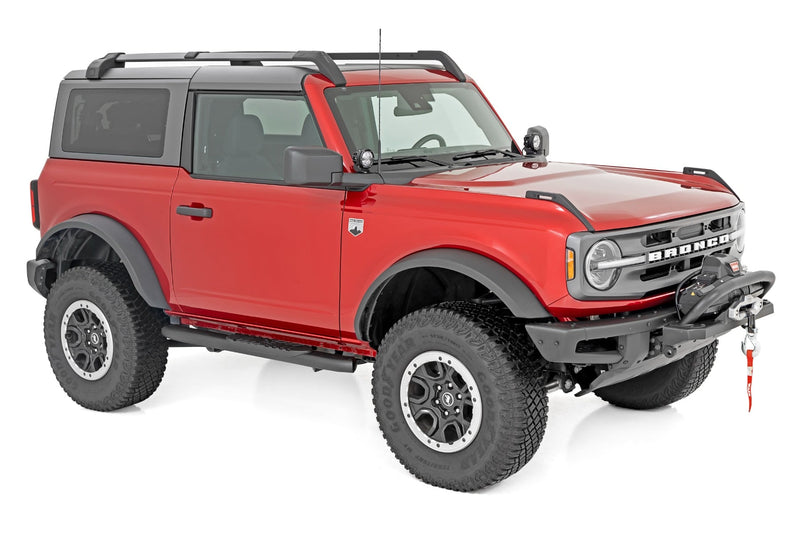 ラフカントリー オーバルナーフステップ 2ドア ブラック フォード Bronco 2021-2026