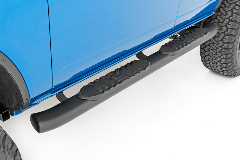 ラフカントリー オーバルナーフステップ 4ドア ブラック フォード ブロンコ 4WD (2021-2026)