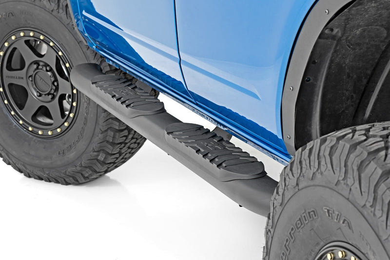 ラフカントリー オーバルナーフステップ 4ドア ブラック フォード ブロンコ 4WD (2021-2026)