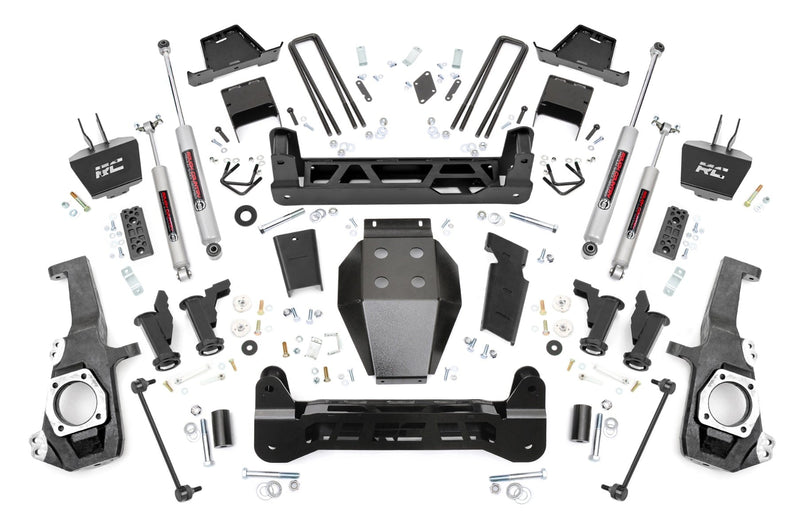 ラフカントリー 7インチ リフトキット トーションドロップ | シボレー/GMC 2500HD/3500HD 2WD/4WD (2020-2026)