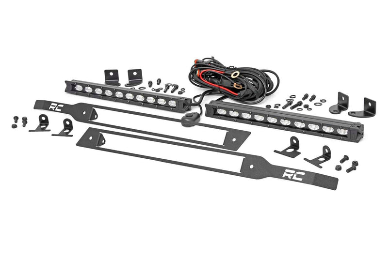 ラフカントリー シボレー シルバラード 1500 LEDグリルライトキット 10インチ (2019-2022)