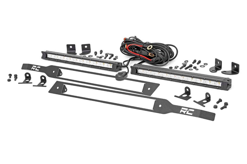 ラフカントリー シボレー シルバラード 1500 LEDグリルライトキット 10インチ (2019-2022)