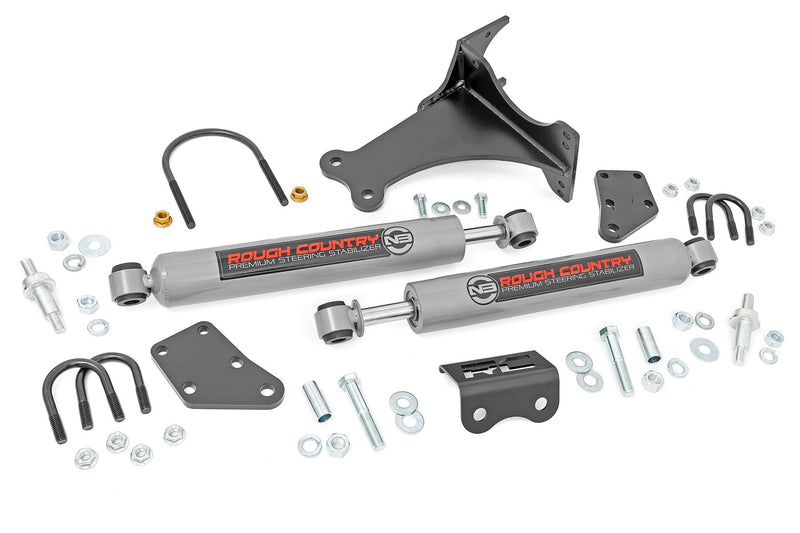 ラフカントリー N3 ステアリングスタビライザー デュアル 2-8インチリフト対応 フォード F-250/F-350 Super Duty (2005-2024)