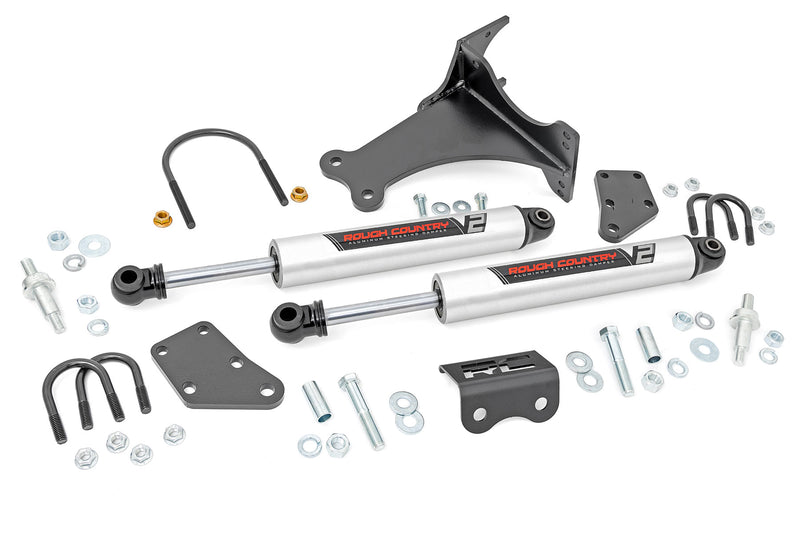 ラフカントリー V2 ステアリングスタビライザー デュアル 2-8インチリフト フォード F-250/F-350 Super Duty (2005-2026)