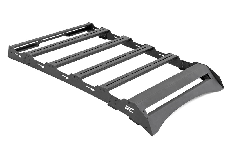 ラフカントリー トヨタ タコマ 2WD/4WD ルーフラック + 40インチ ブラックLEDライトバー (2024-2026)